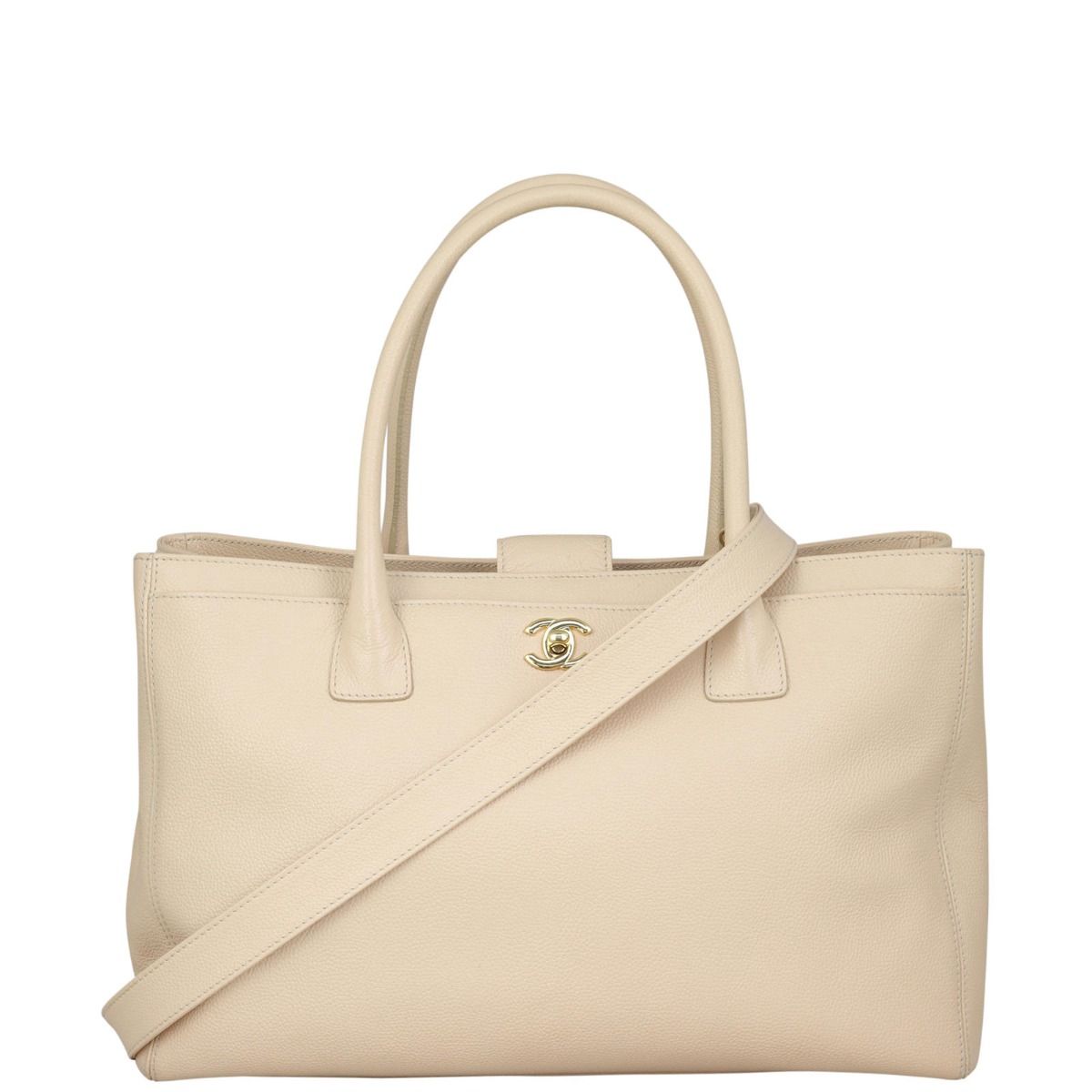 Chanel Cerf Tote Beige