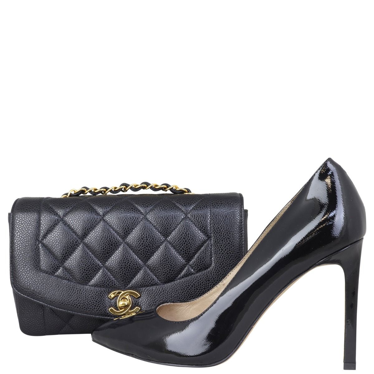 Chanel Diana Flap Bag Black Diamond