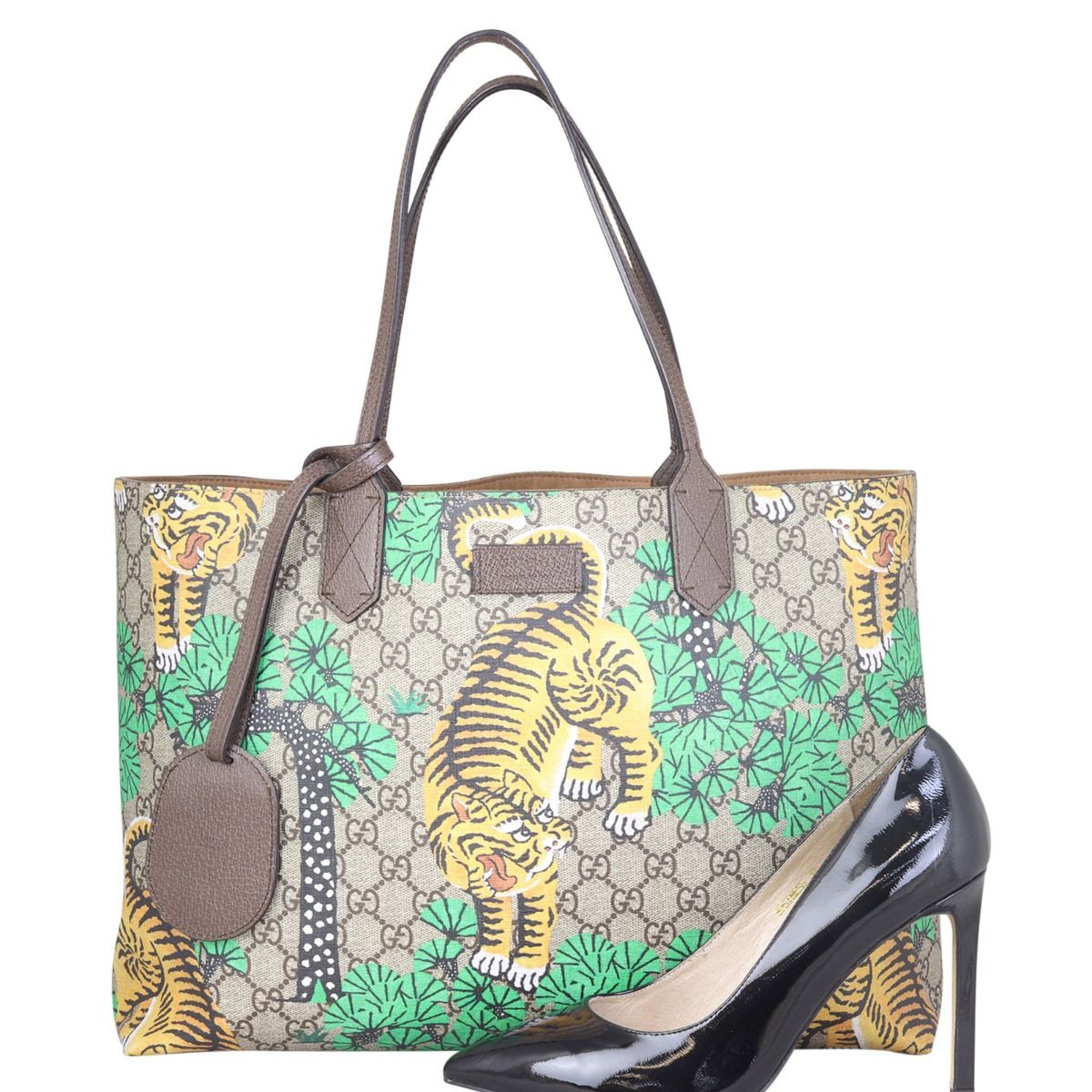 Gucci bengal tiger tote discount