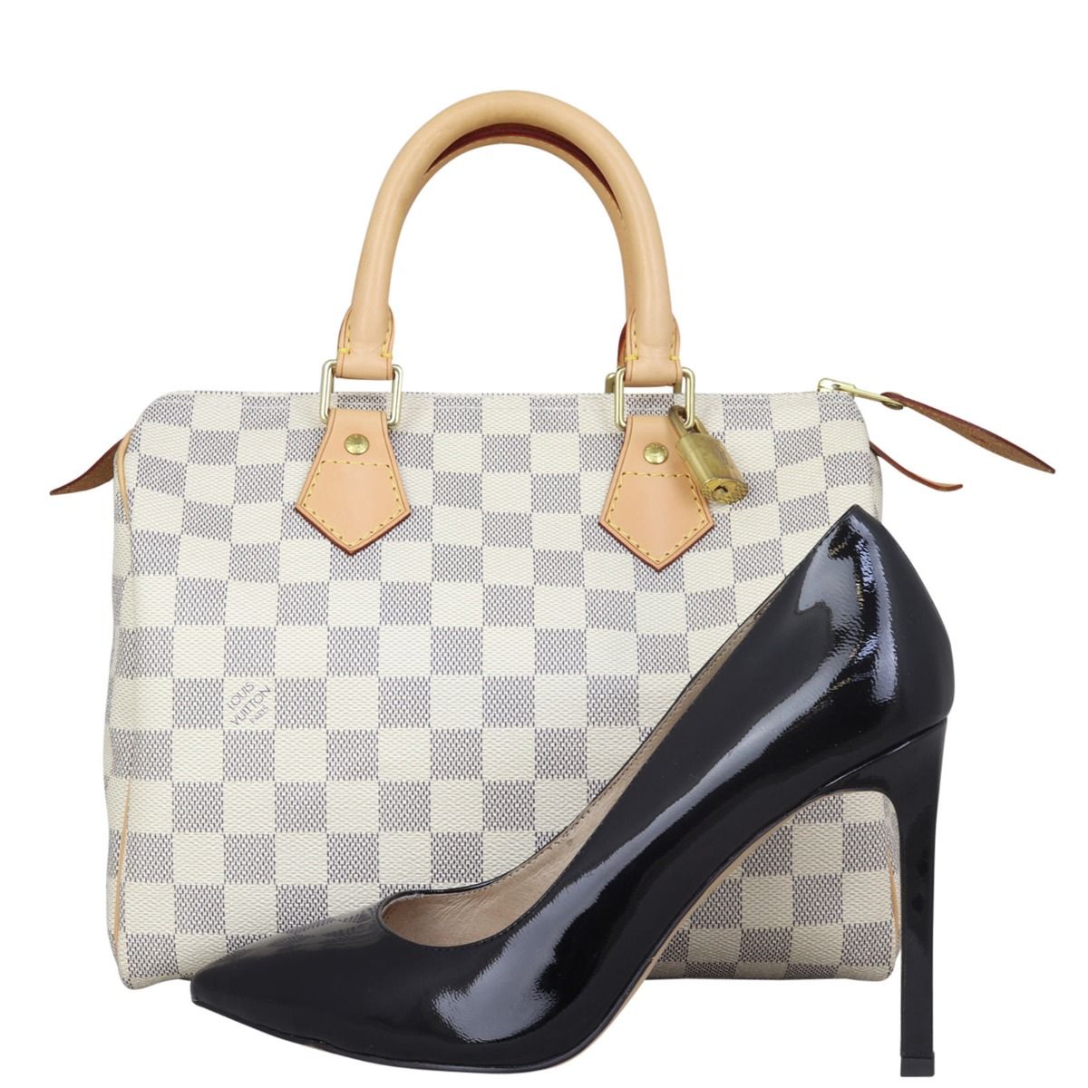 バッグ LV SPEEDY 25 Damier Azur Speedy Bandoulière 25 Damier Azur - Women - Handbags | LOUIS