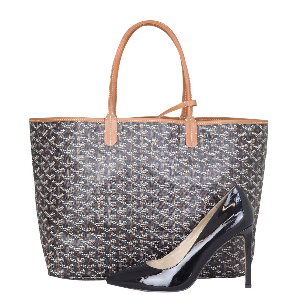 Goyard black clearance tan