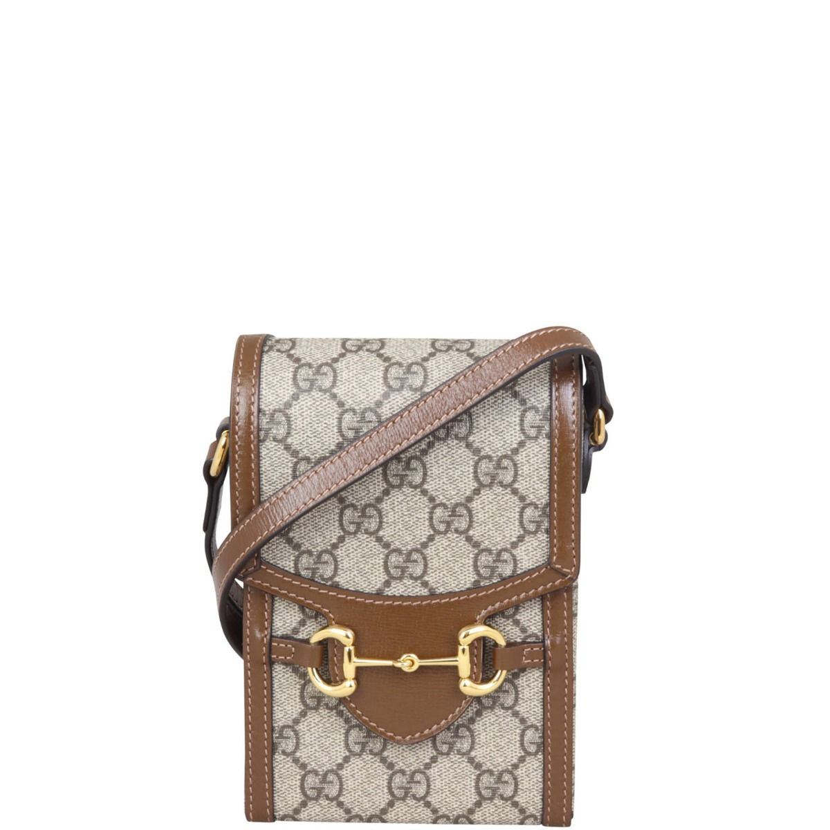Gucci GG Supreme Horsebit Pouch