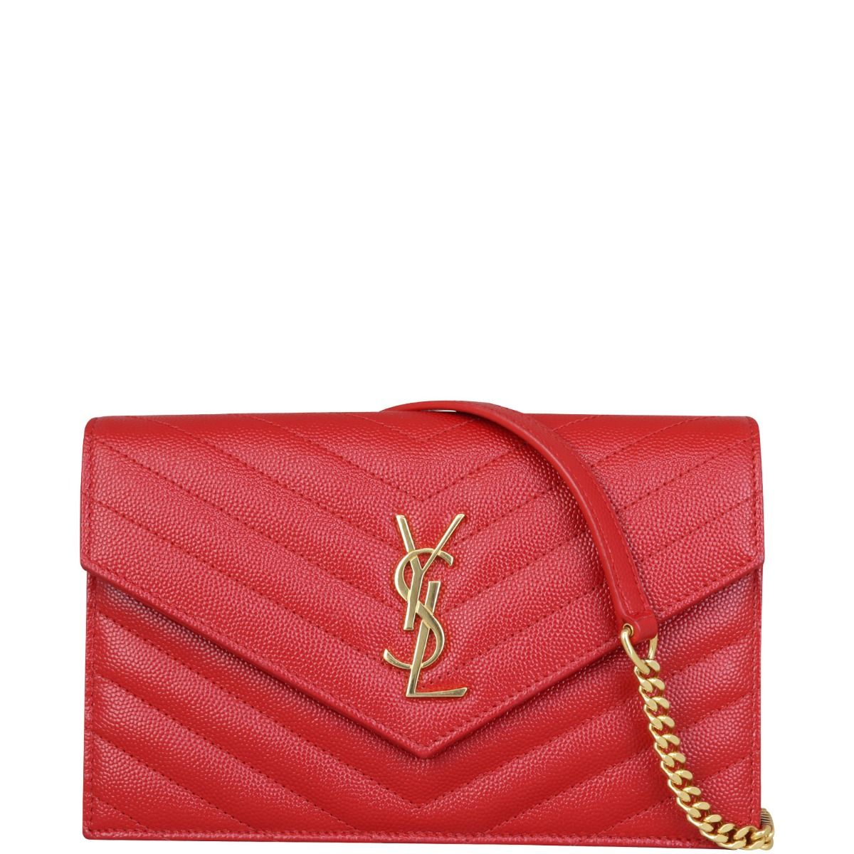 Saint Laurent Envelope Chain Wallet