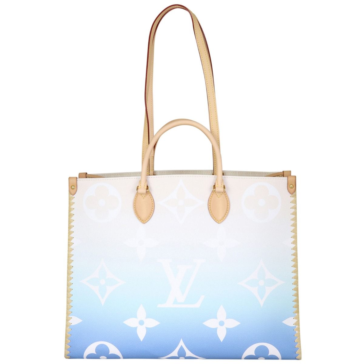 Louis Vuitton Limited Edition Light Pink Monogram Giant Canvas Onthego GM Tote Bag