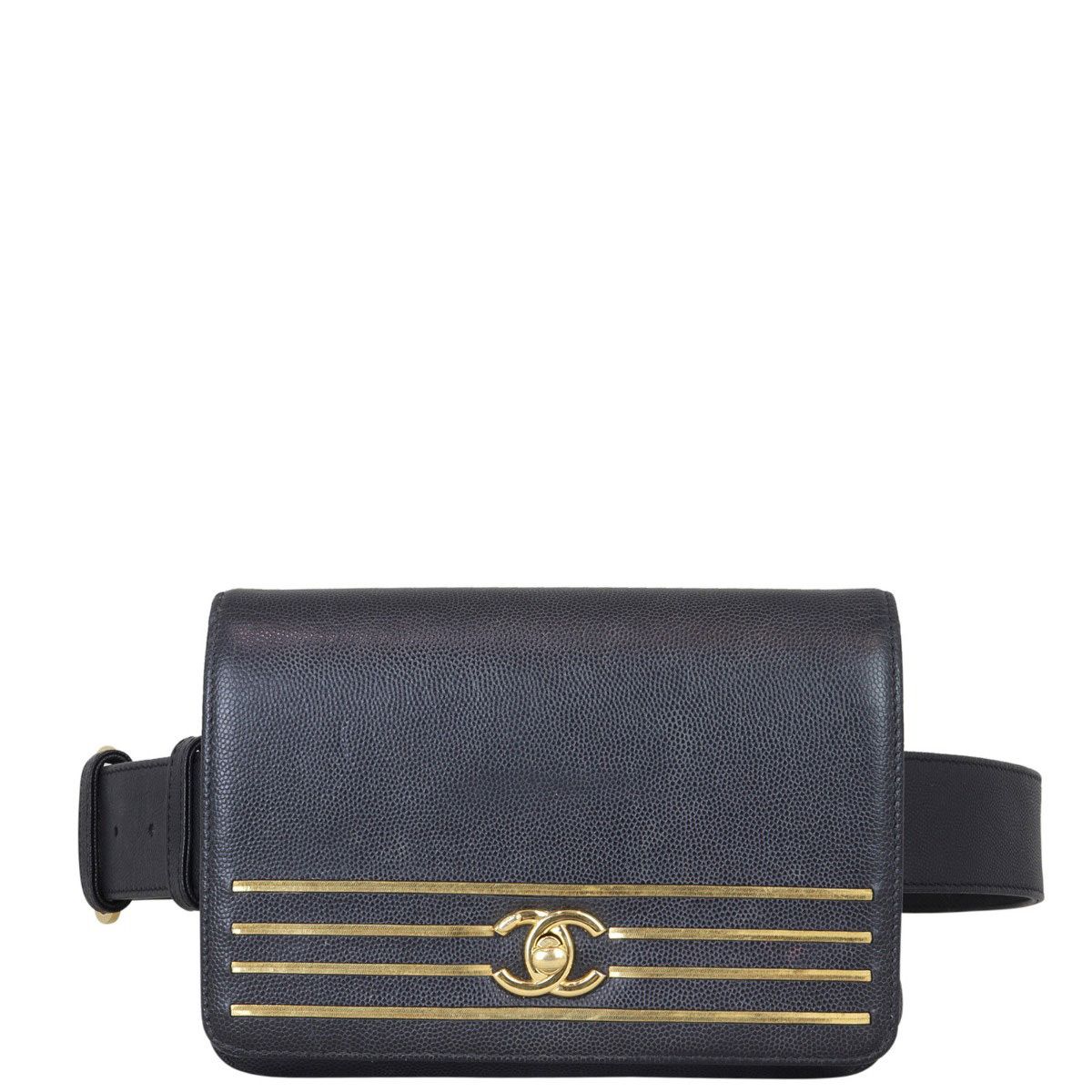 Chanel Captain Gold Belt Bag