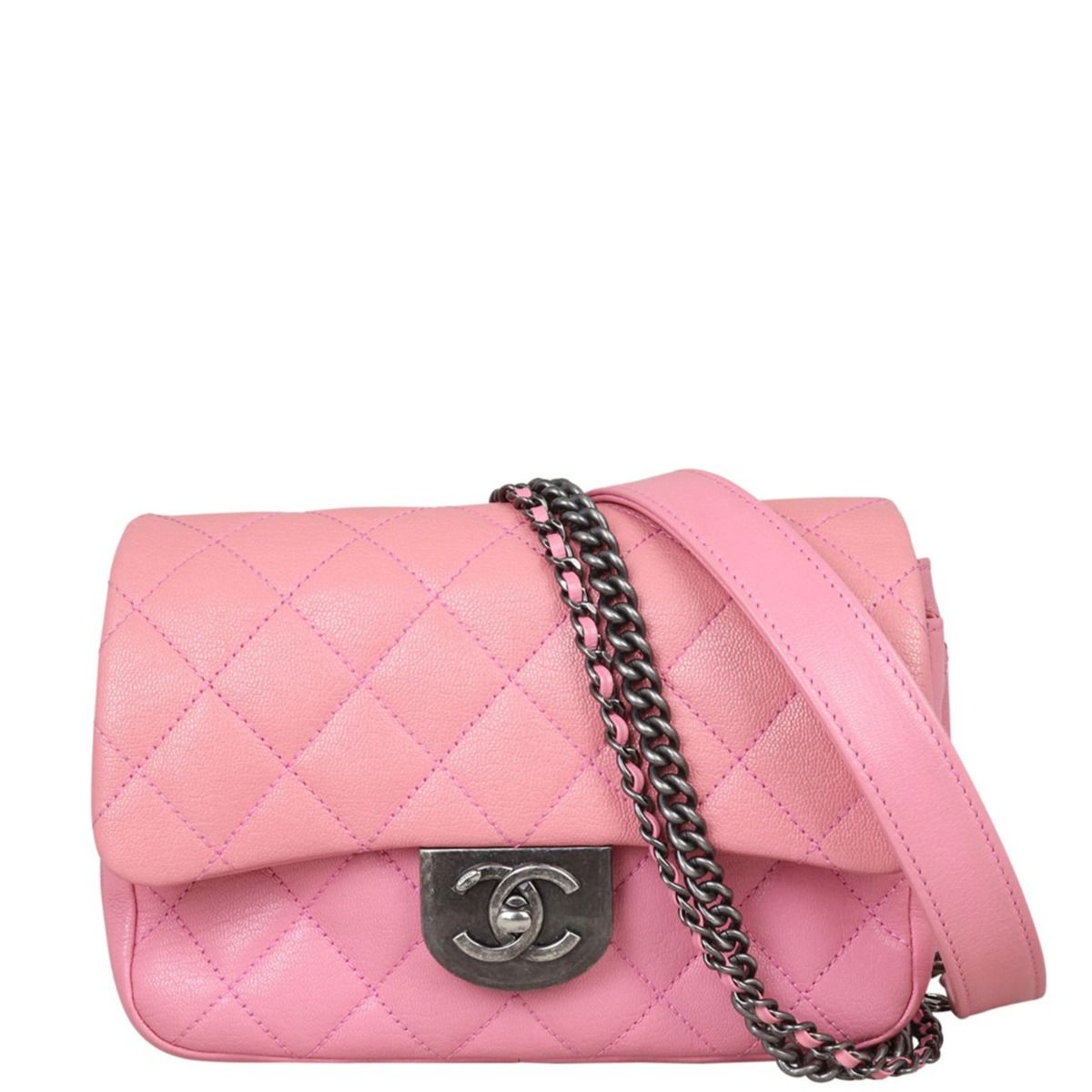 Chanel Double Carry Flap Bag Small