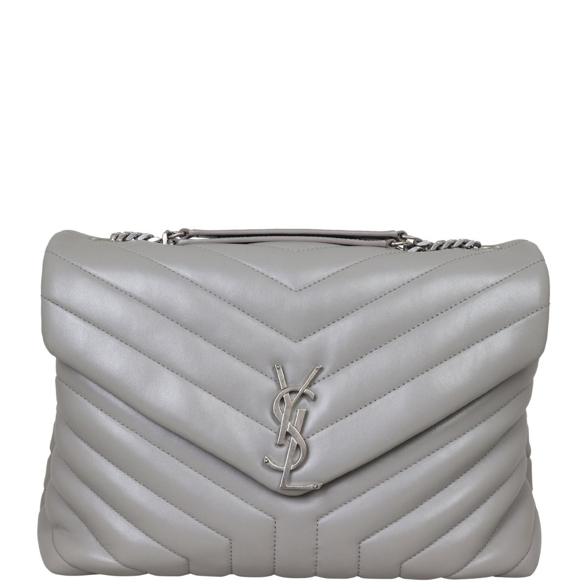 Ysl loulou medium grey online