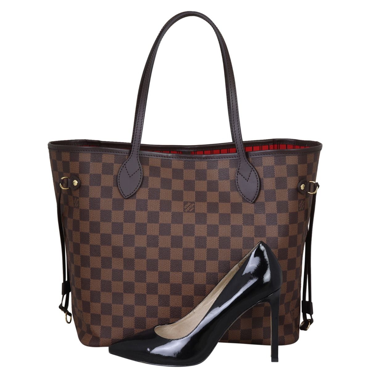 Louis vuitton checkered tote cheap