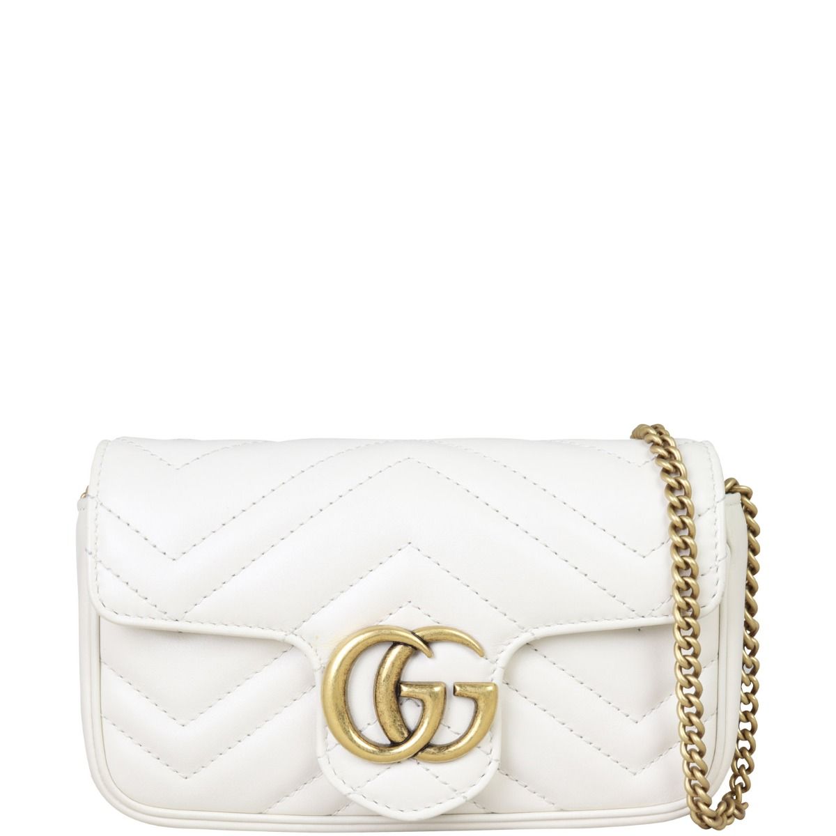 Gucci Super Mini Marmont Matelasse Shoulder Bag