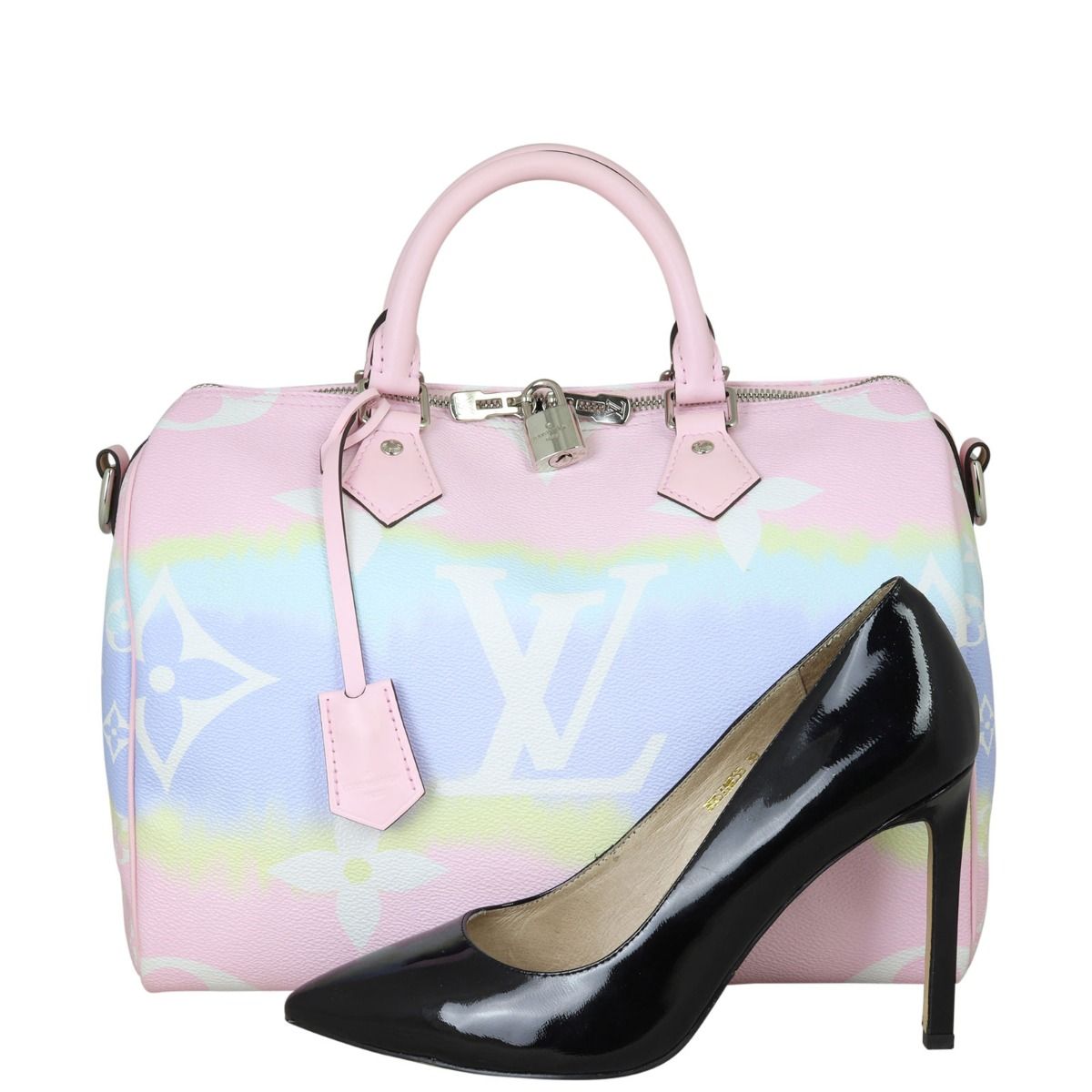 Louis Vuitton Speedy 30 Bandouliere Monogram Escale