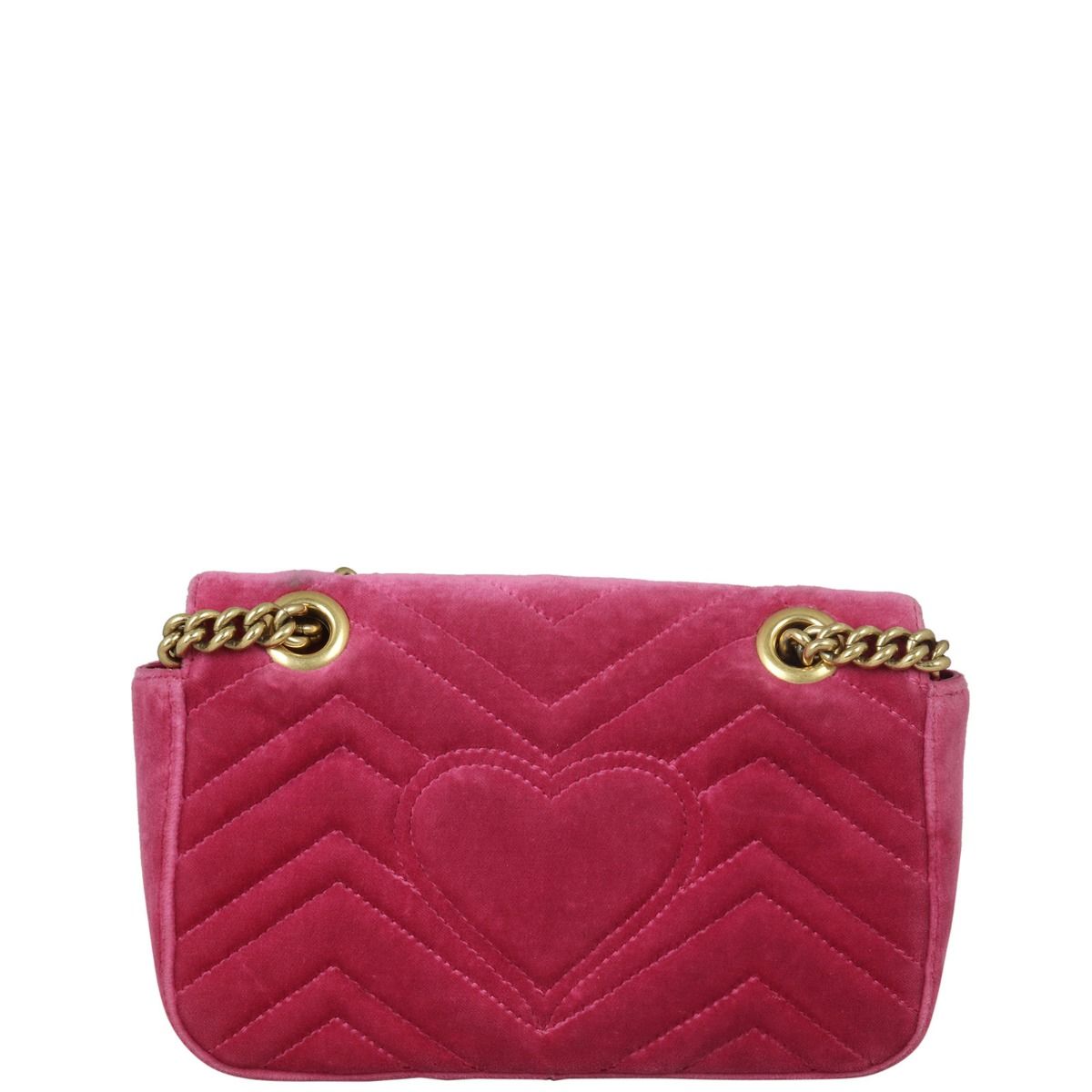 Gucci GG Marmont Velvet Mini Shoulder Bag