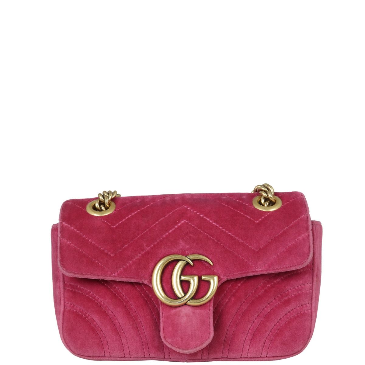 Pink gucci bag velvet deals
