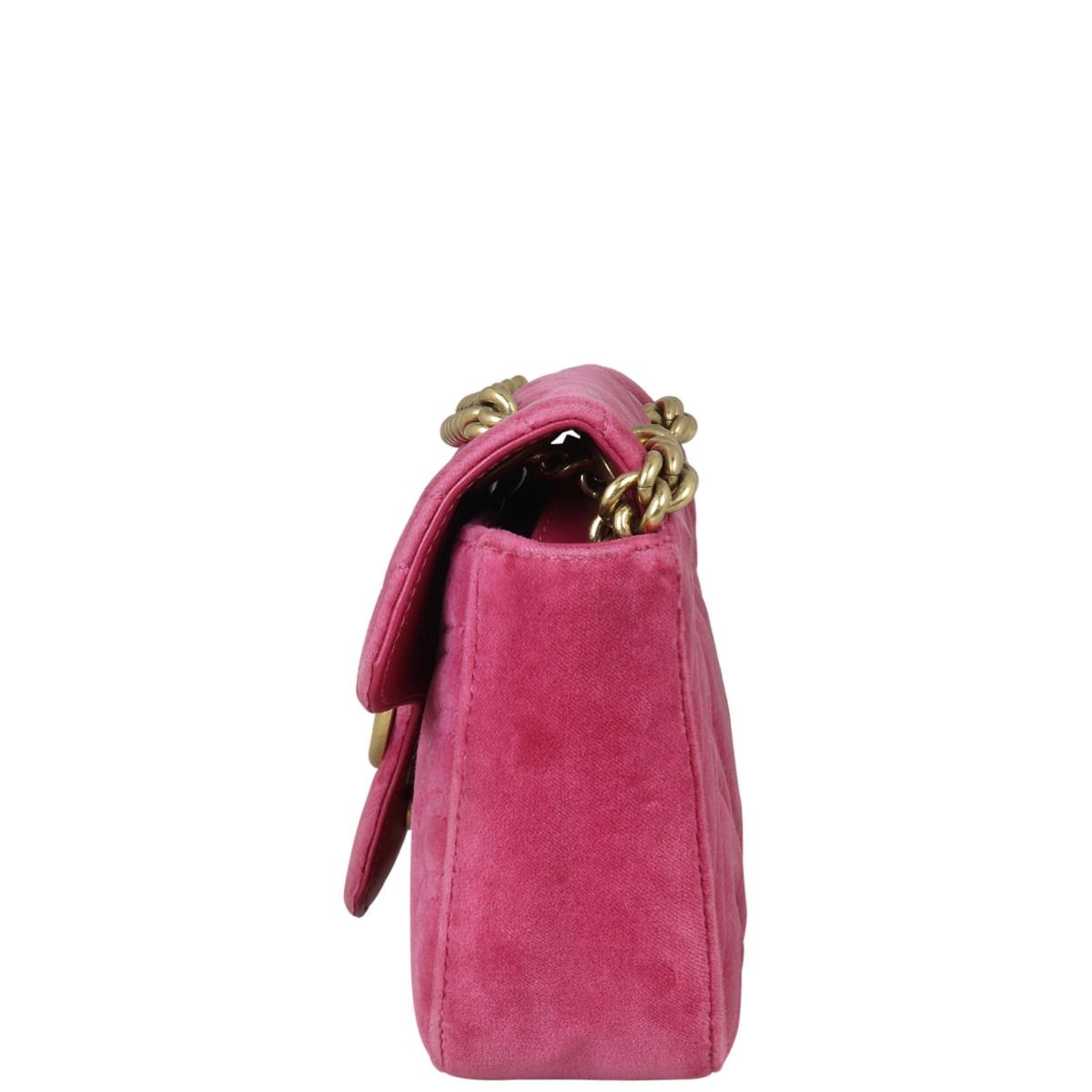Gucci GG Marmont Velvet Mini Shoulder Bag