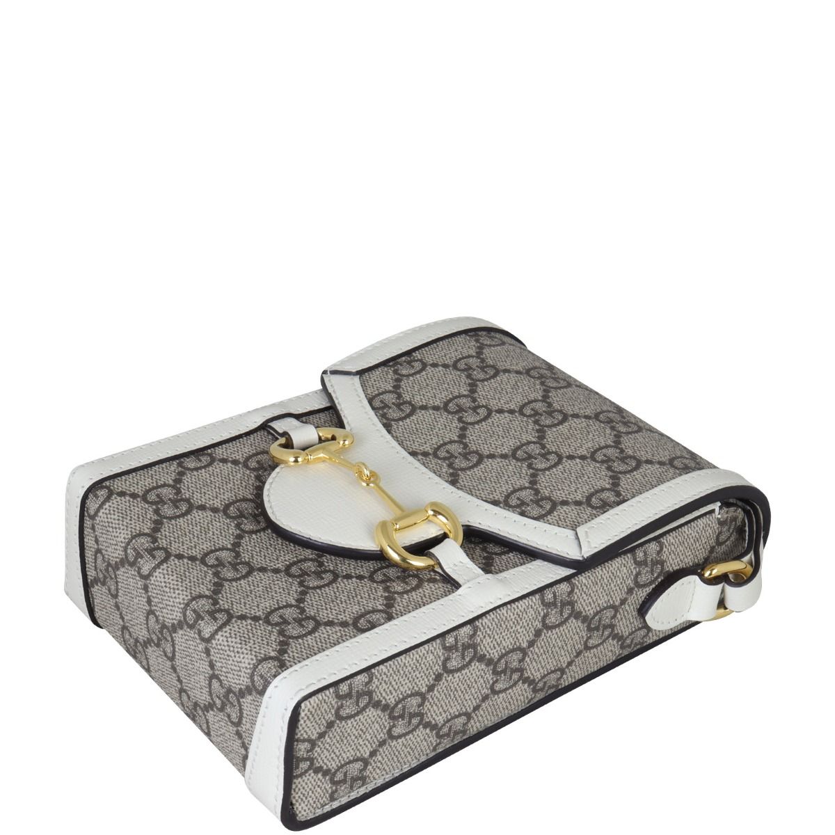 Gucci GG Supreme Horsebit Pouch