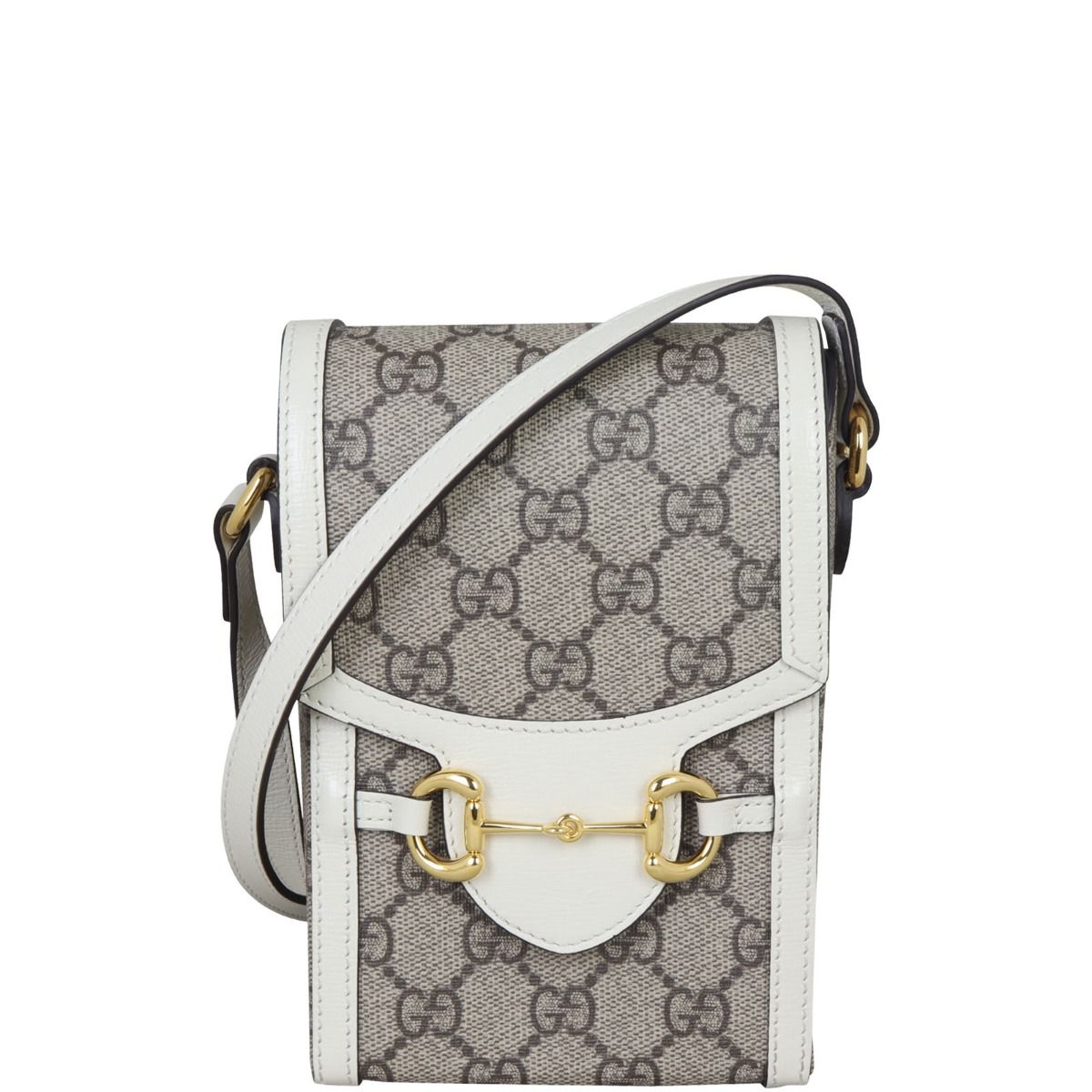 Gucci GG Supreme Horsebit Pouch