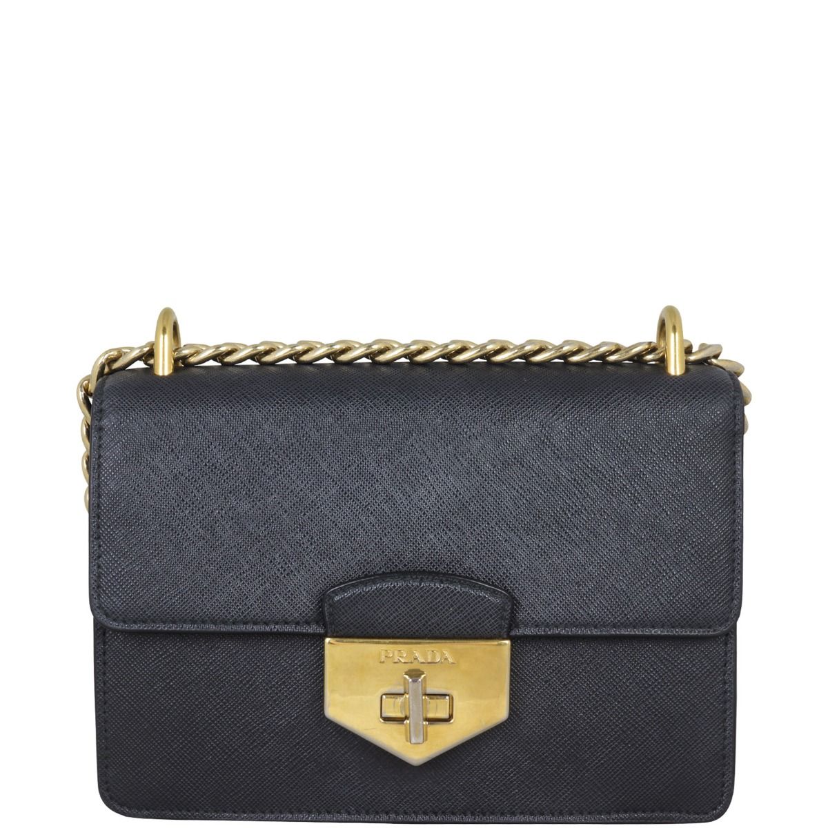 Prada brocade shoulder bag top