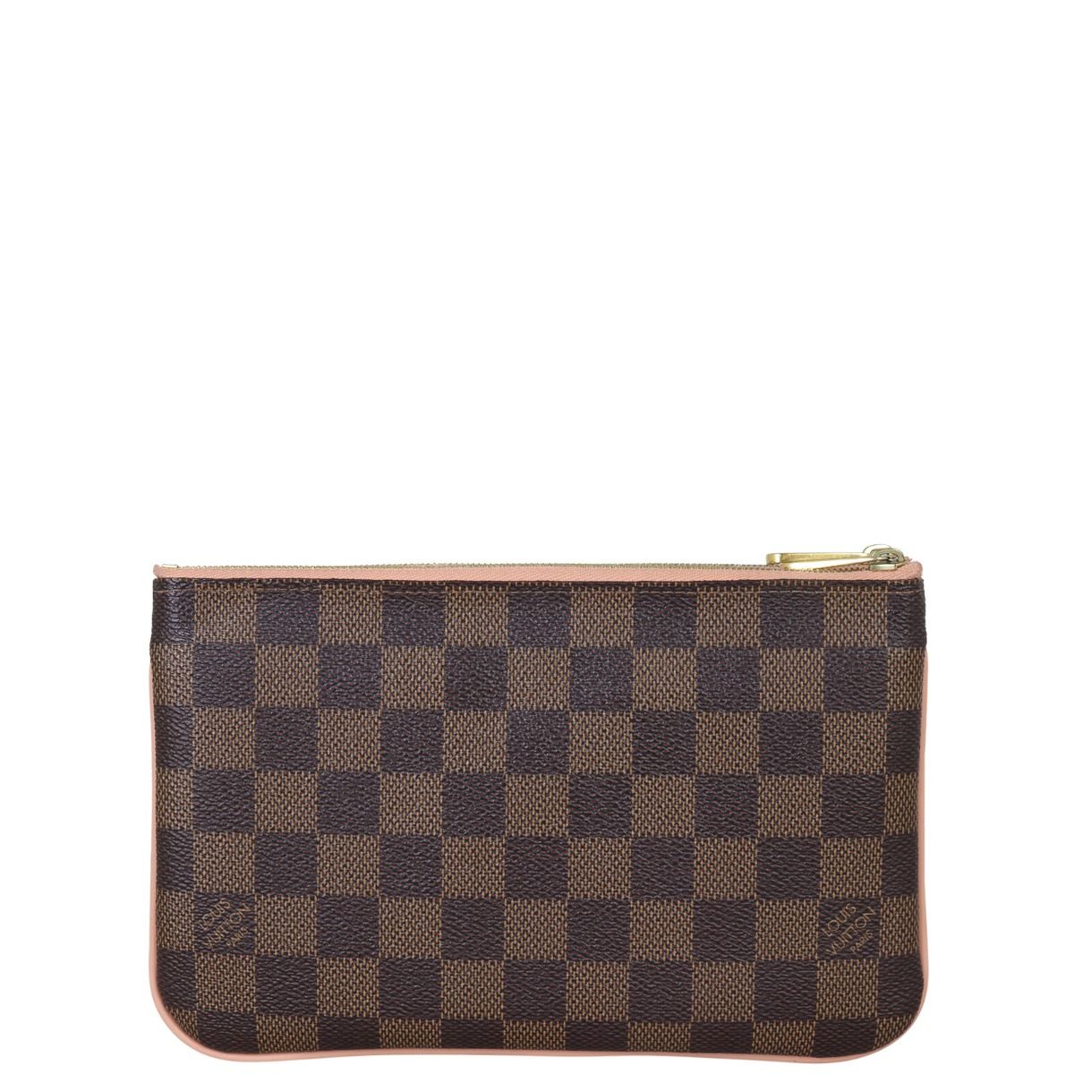 Louis Vuitton Double Zip Pochette Damier Ebene