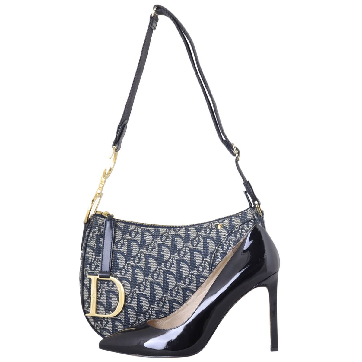 Pochette saddle dior oblique 2025