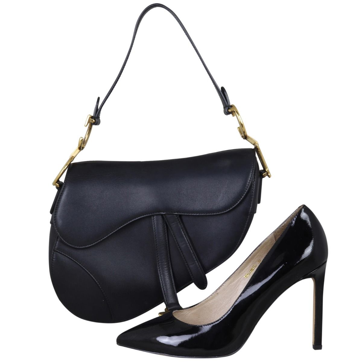 Dior Saddle Bag with Embroidered Strap Dior Saddle Bag with Embroidered Strap