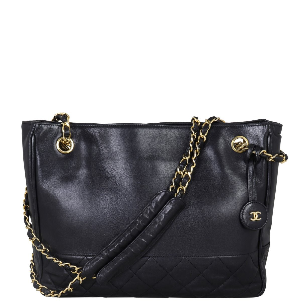 CHANEL　　VINTAGE　made in ITALY c12460ch_chanel_vintage_shoppi