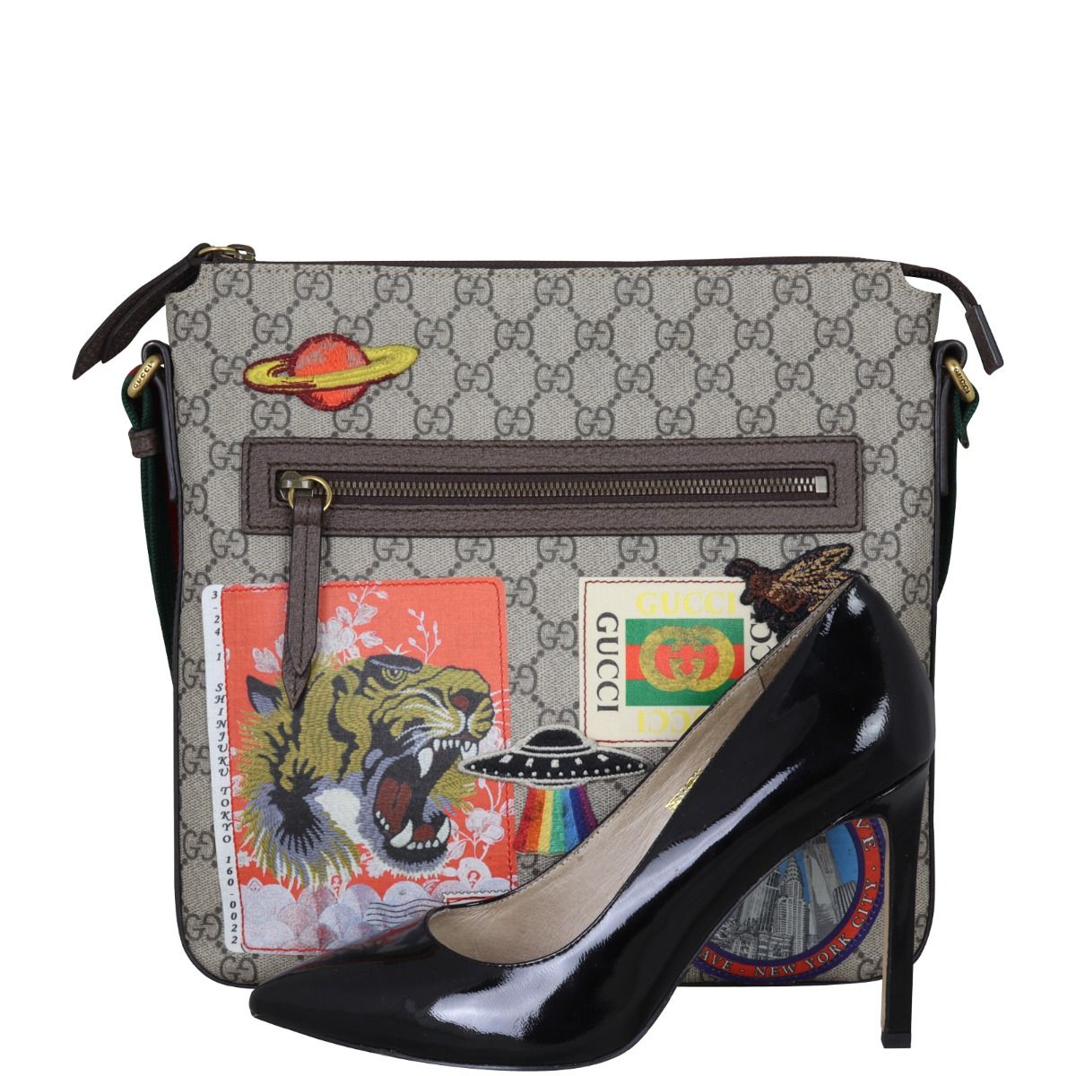 Gucci signature soft messenger sales
