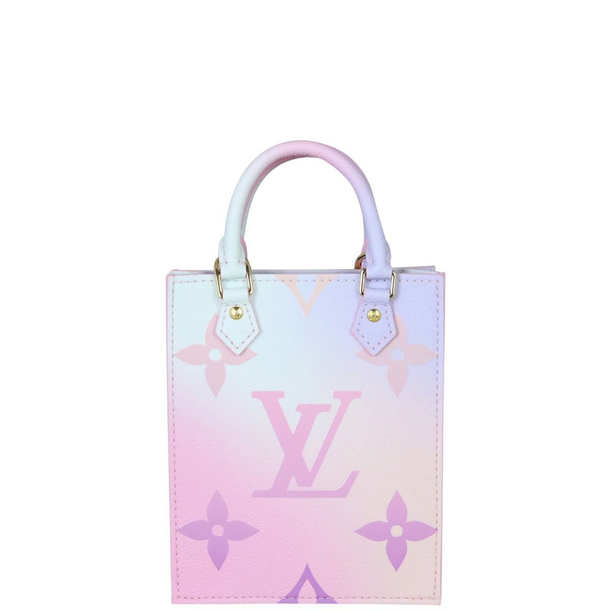 Louis Vuitton Petit Sac Plat Spring In The City Monogram Sunrise