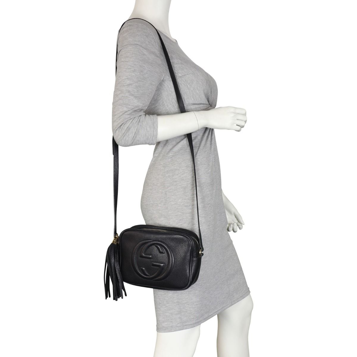 Gucci soho small leather disco bag hotsell