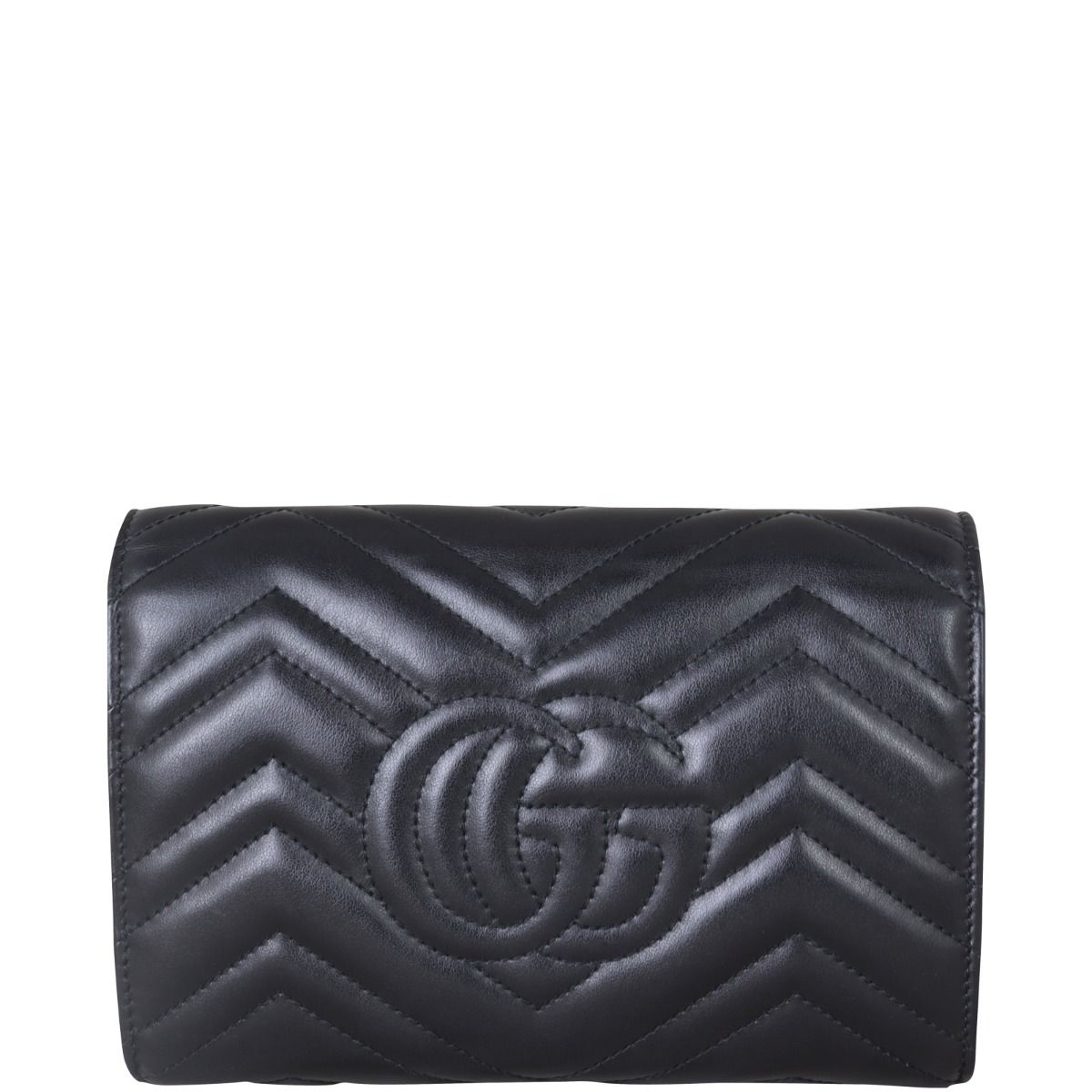 Gucci GG Marmont Matelasse Chain Wallet