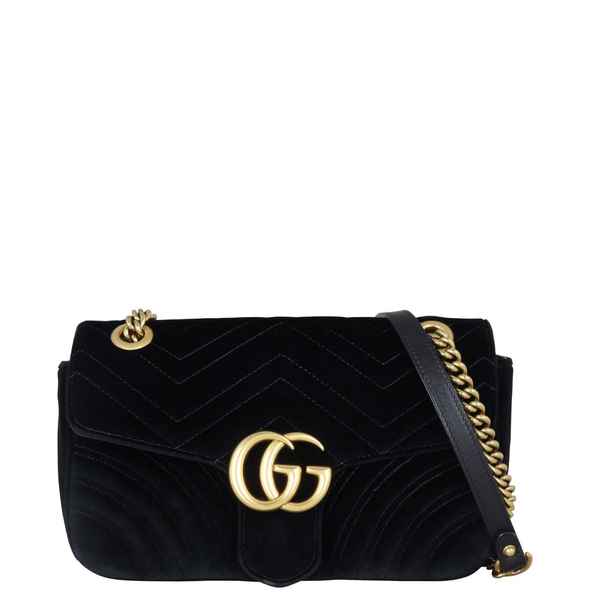 Gg marmont small velvet shoulder bag clearance