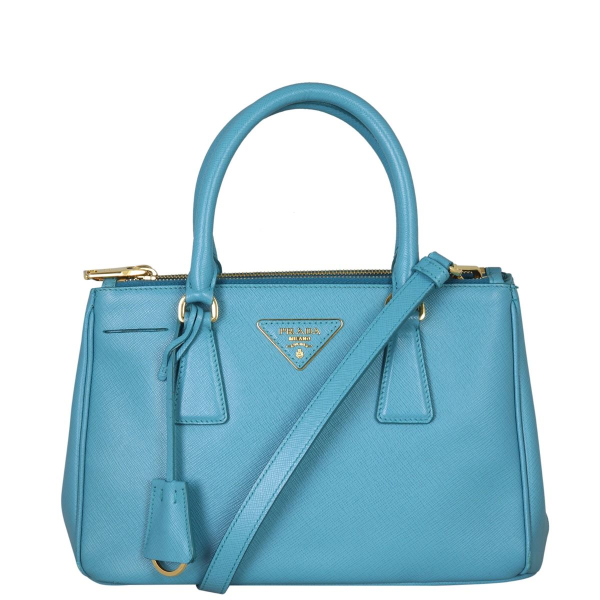 Prada mini hotsell saffiano lux tote