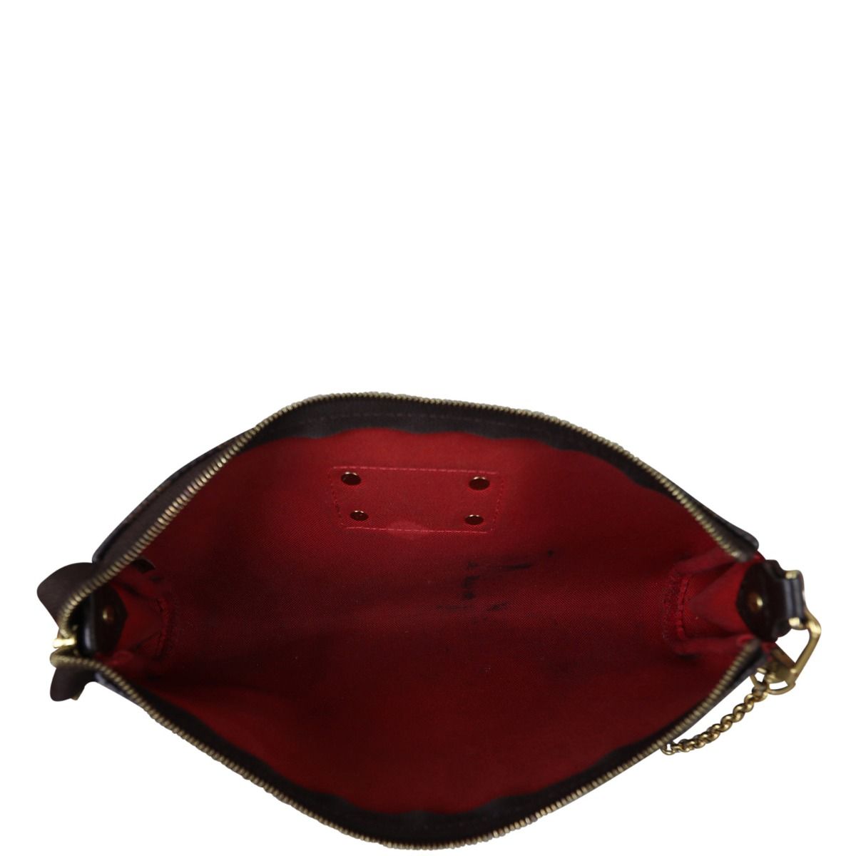 Louis Vuitton Damier Ebene Pochette Eva Bag 620lvs616 For Sale at