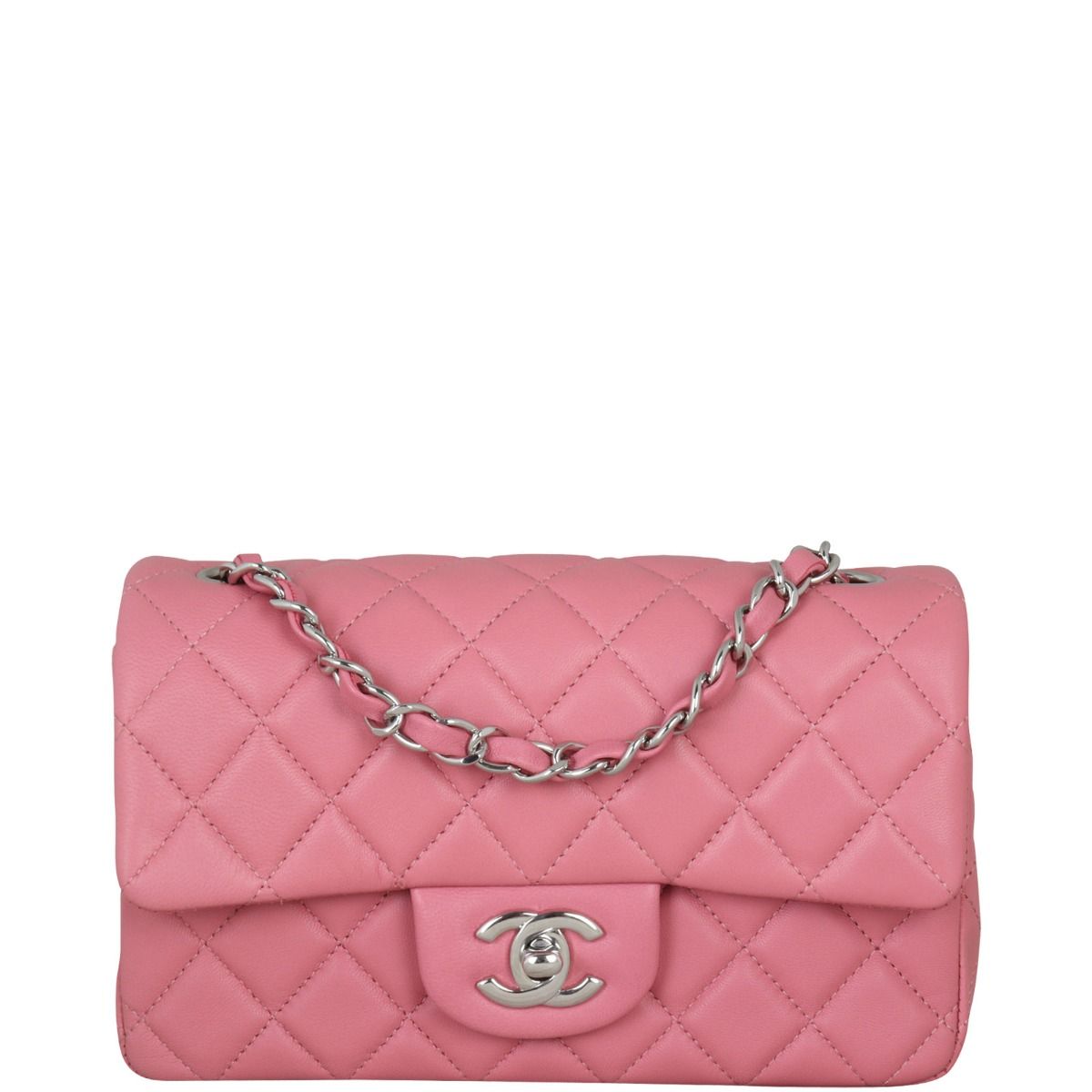 Baby pink chanel bag top