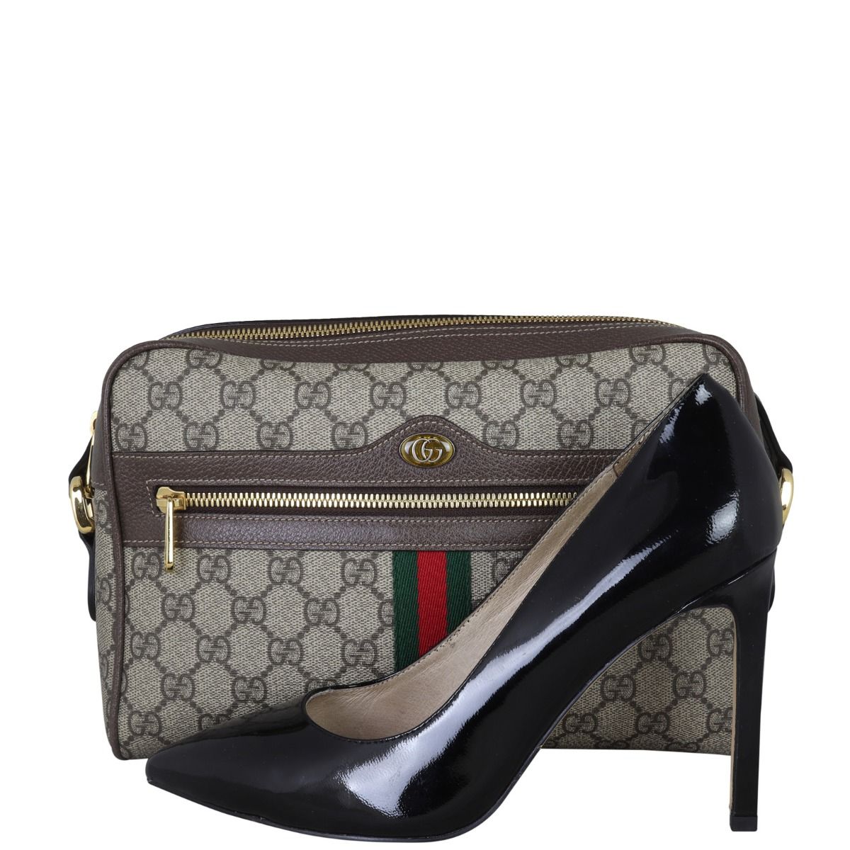 Gucci Ophidia GG Supreme Large Shoulder Bag