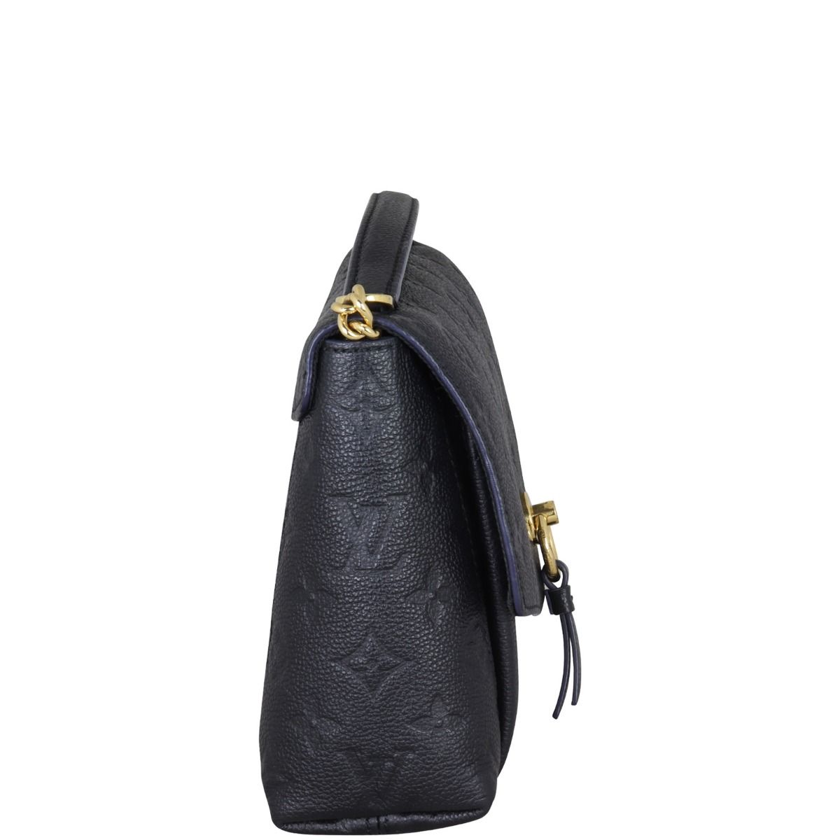 Louis Vuitton Black Monogram Empreinte Leather Fascinante Shoulder