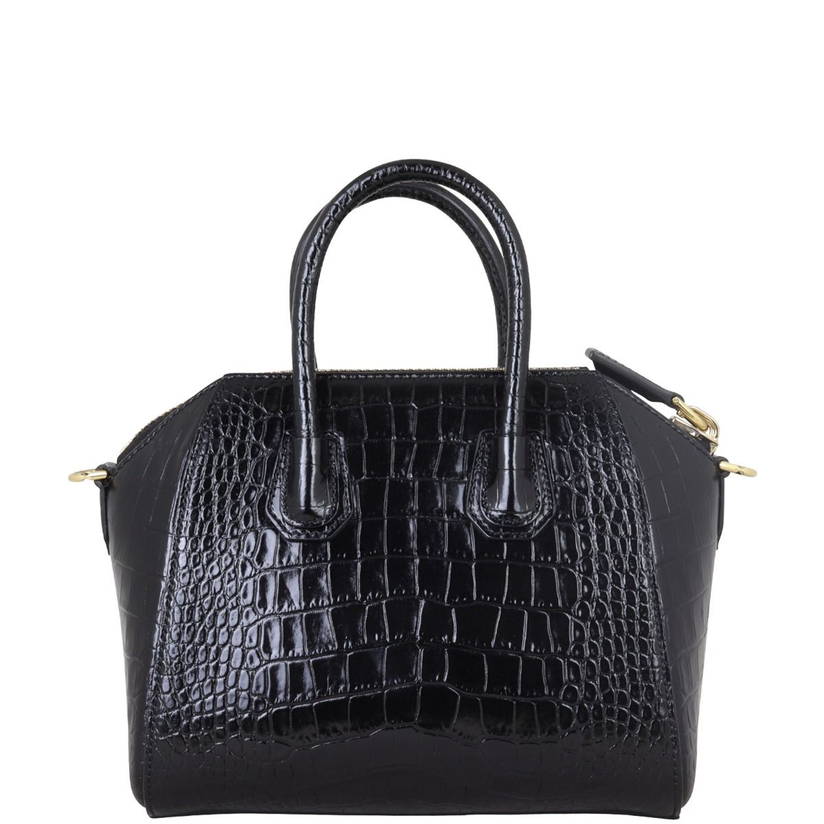Givenchy black croc small antigona bag shop