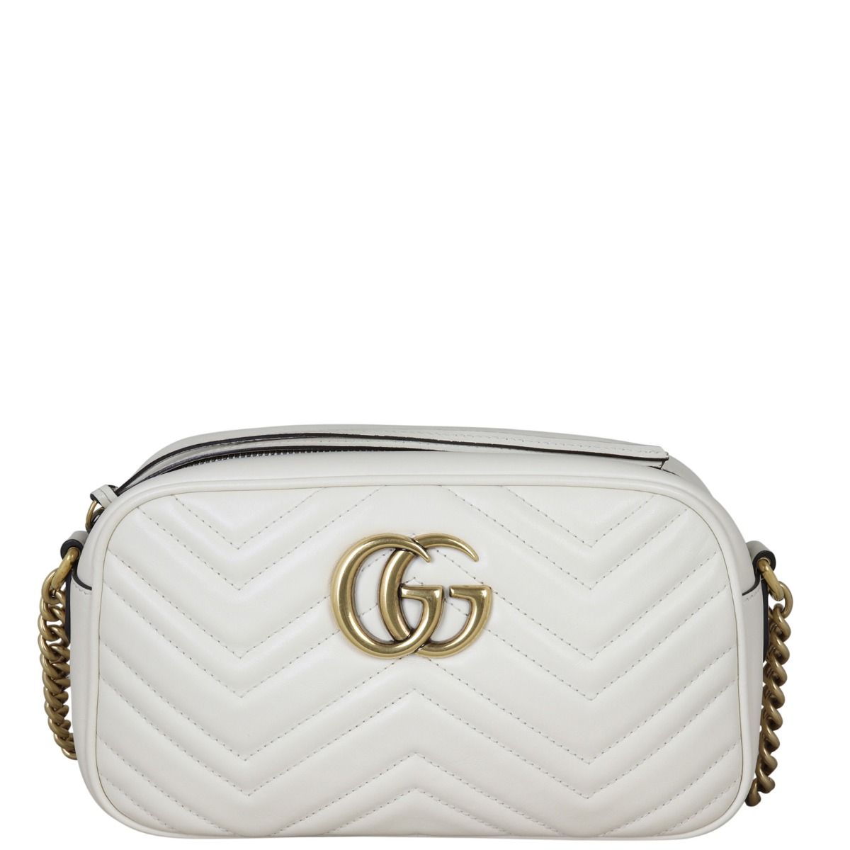 Gucci white camera bag hotsell