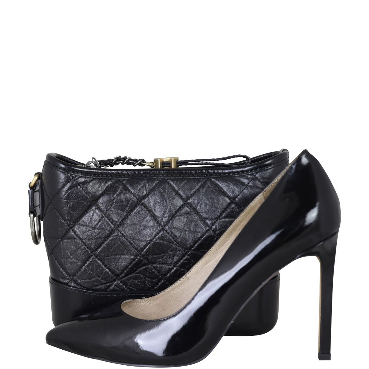 【CHANEL】Chanel small gabrielle hobo★シャネル【ランク:A】 Chanel Gabrielle Hobo Bag Calfskin Copper Multicolour Hardware