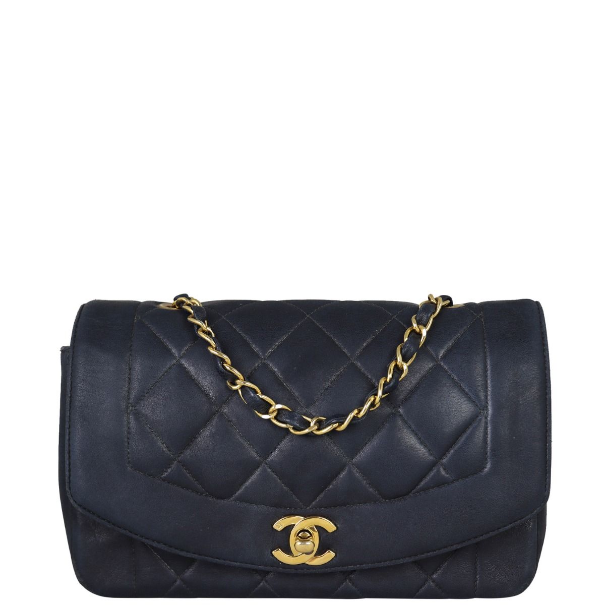 Chanel caviar diana bag on sale