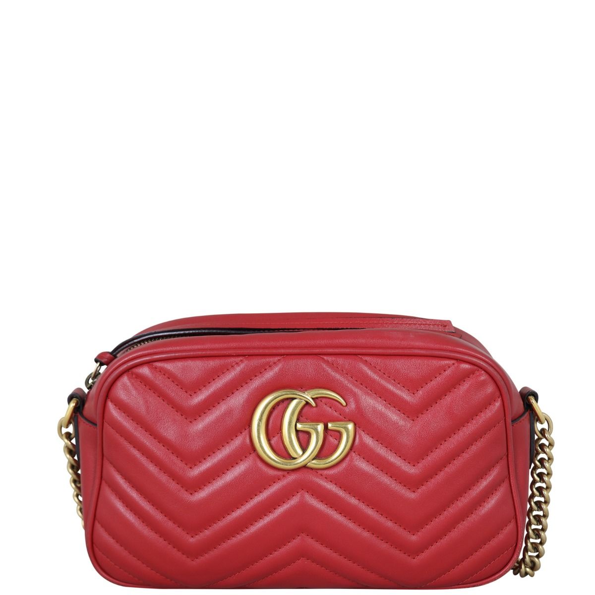【GUCCI】Gucci small gg marmont camera bag (red)【ランク:A】 Gucci Red Quilted Leather Marmont Small Camera Bag | eBay