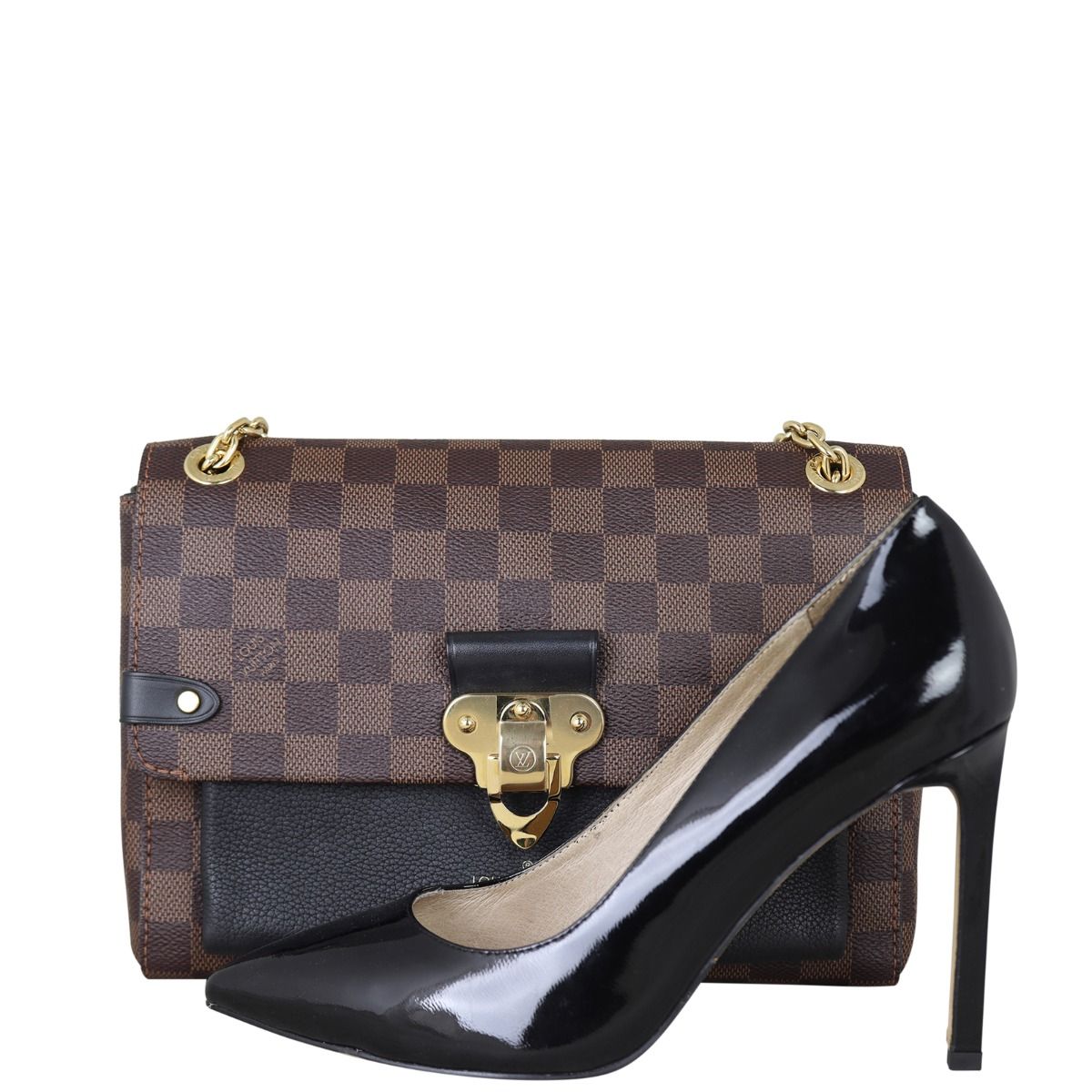 Louis vuitton vavin pm damier ebene on sale