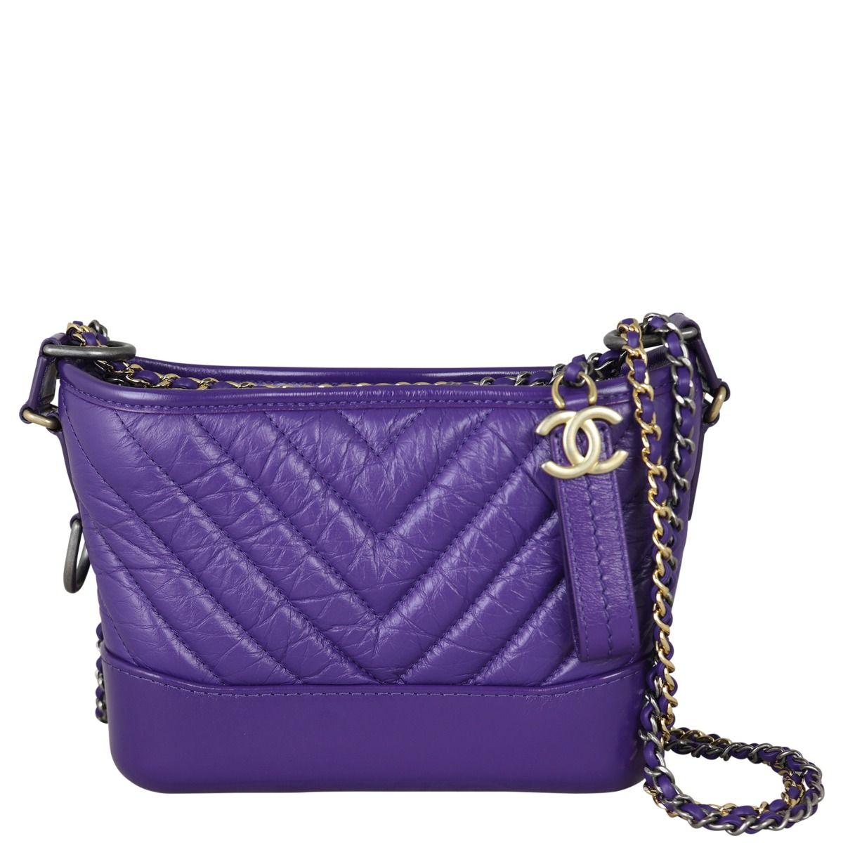 Chanel gabrielle small chevron hot sale