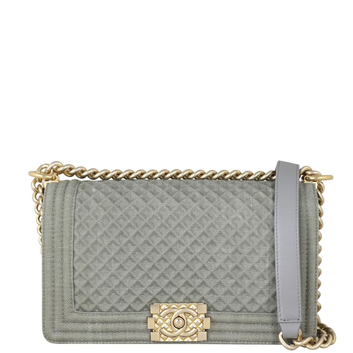 Chanel denim boy bag 2025