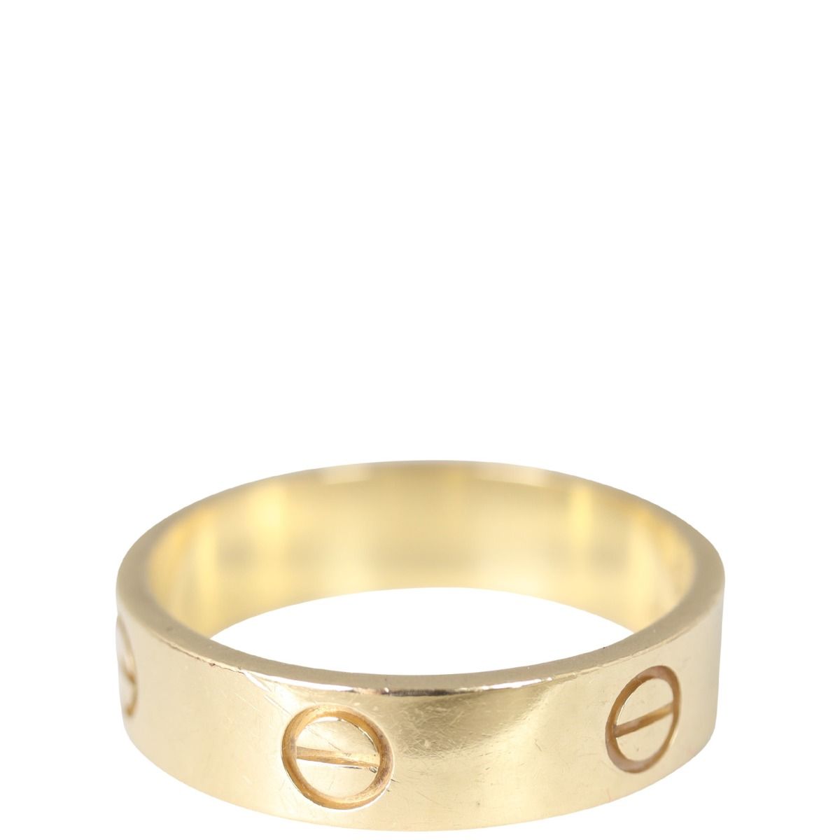 Cartier Love Ring 18k Yellow Gold