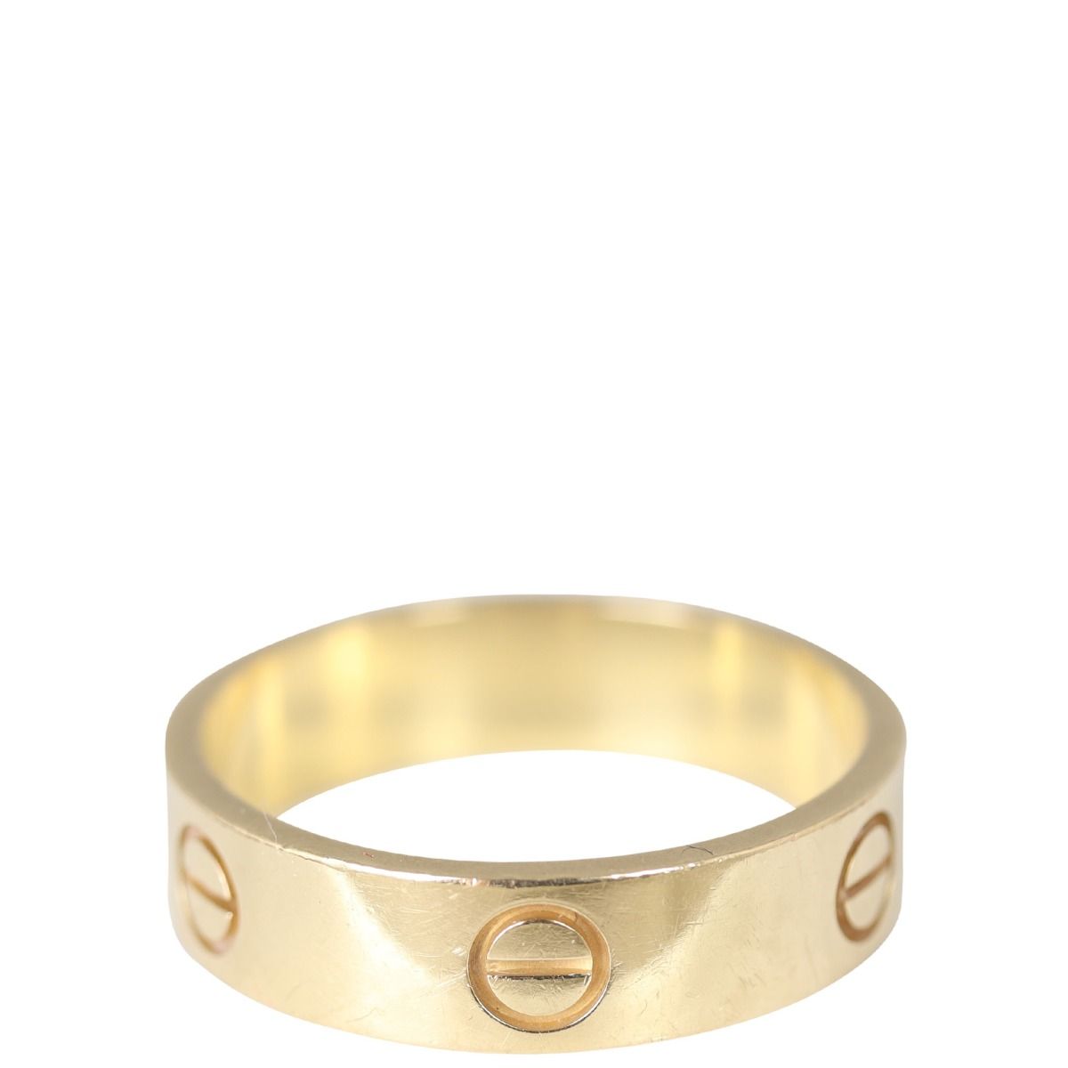 Cartier love ring 18k new arrivals yellow gold