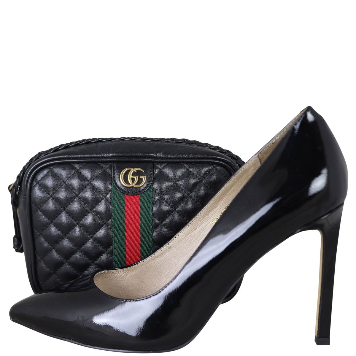 Gucci Web Trapuntata Mini GG Shoulder Bag