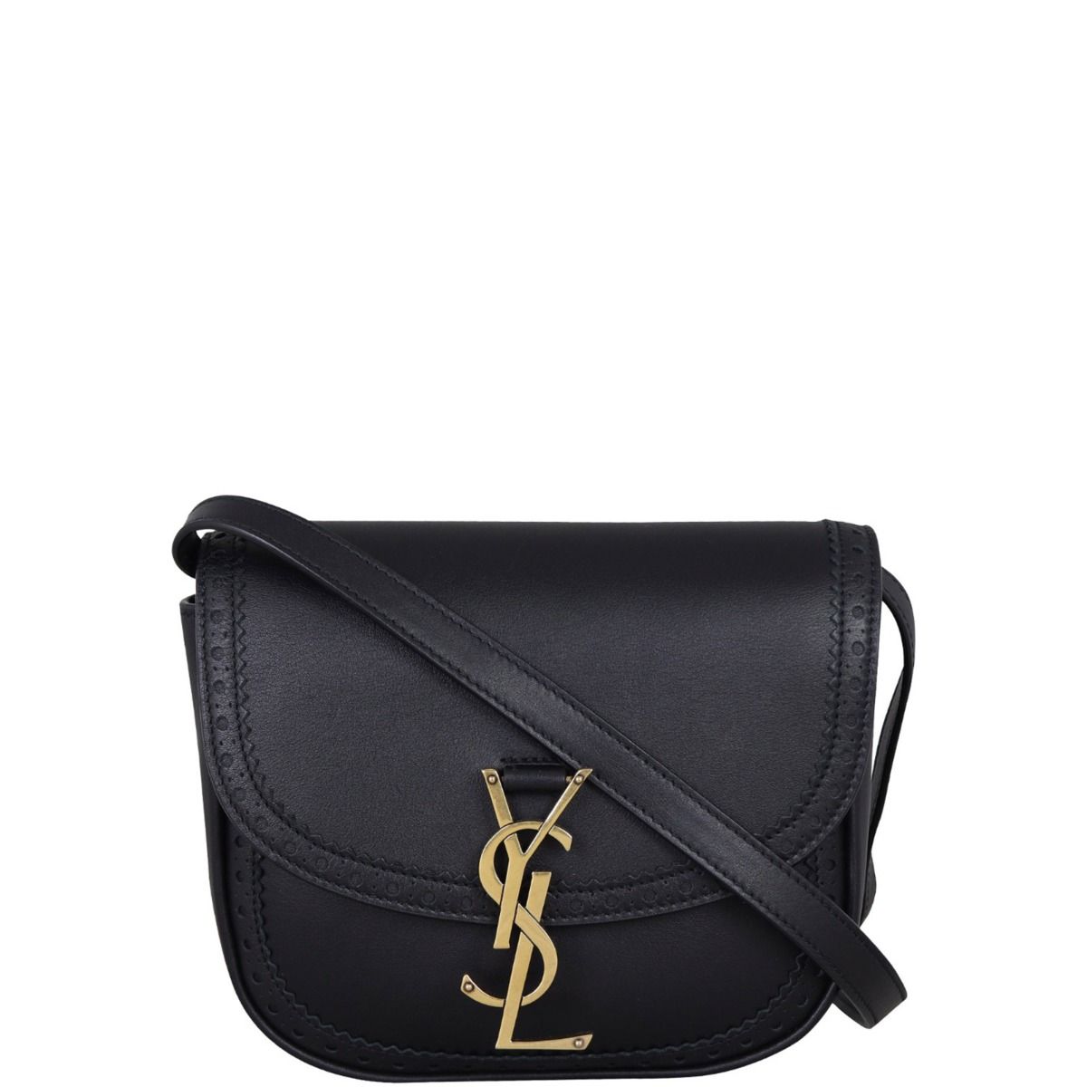 Kaia ysl monogram sales leather crossbody bag