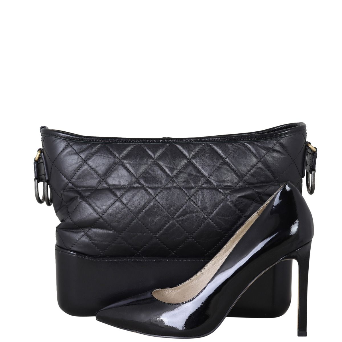 Chanel Gabrielle Hobo Medium Black