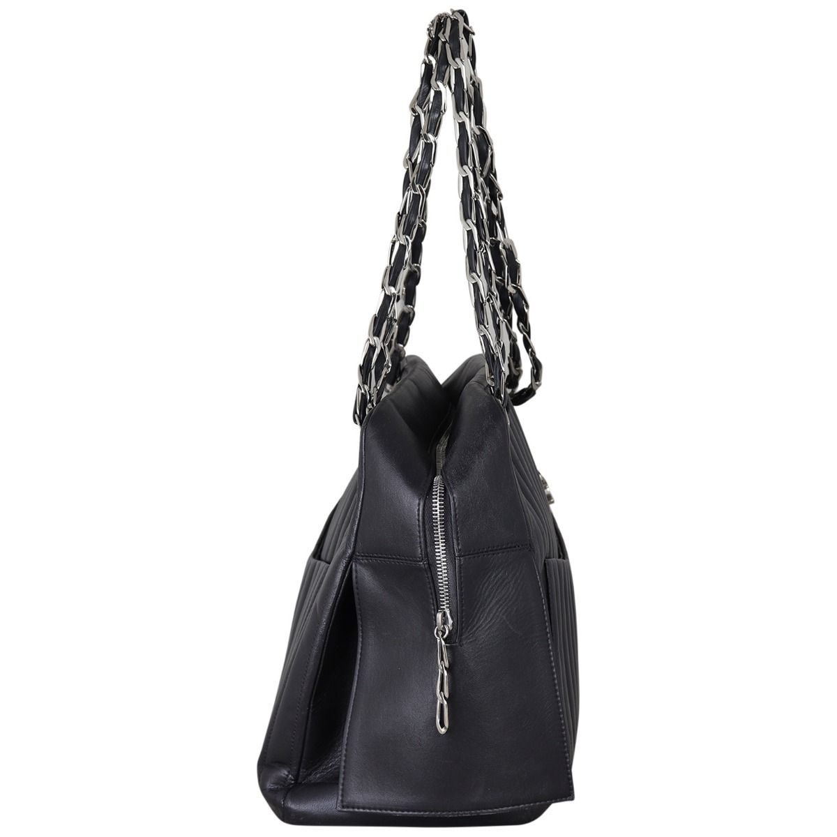 Chanel Vertical Quilt Camera Bag
