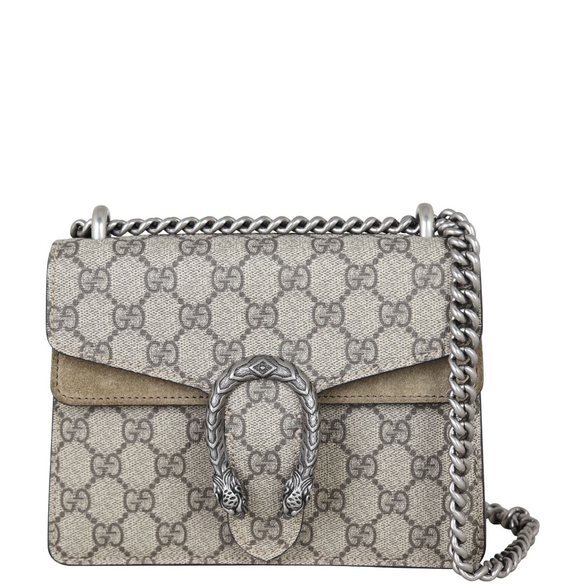 Dionysus gg supreme best sale mini chain shoulder bag