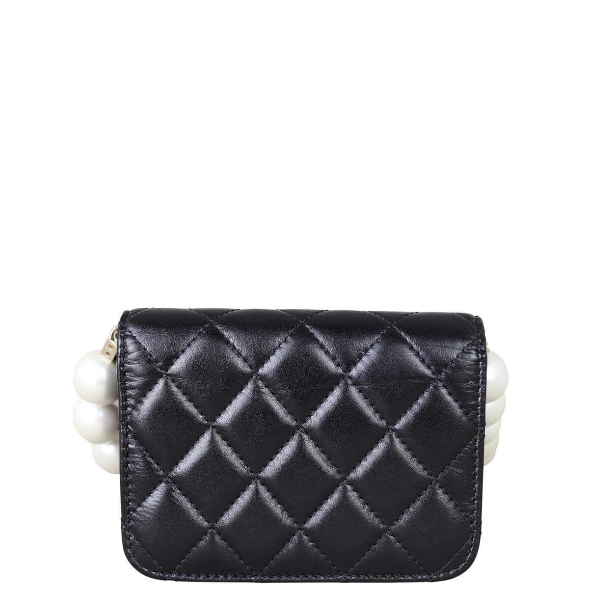 Chanel Micro Wallet on Chain Pearl Strap